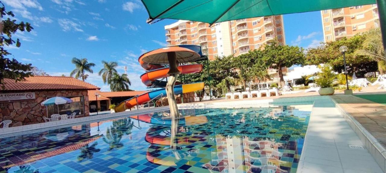Apartamento Imperio Romano - 2 Quartos, 24Hs Piscina Caldas Novas Bagian luar foto