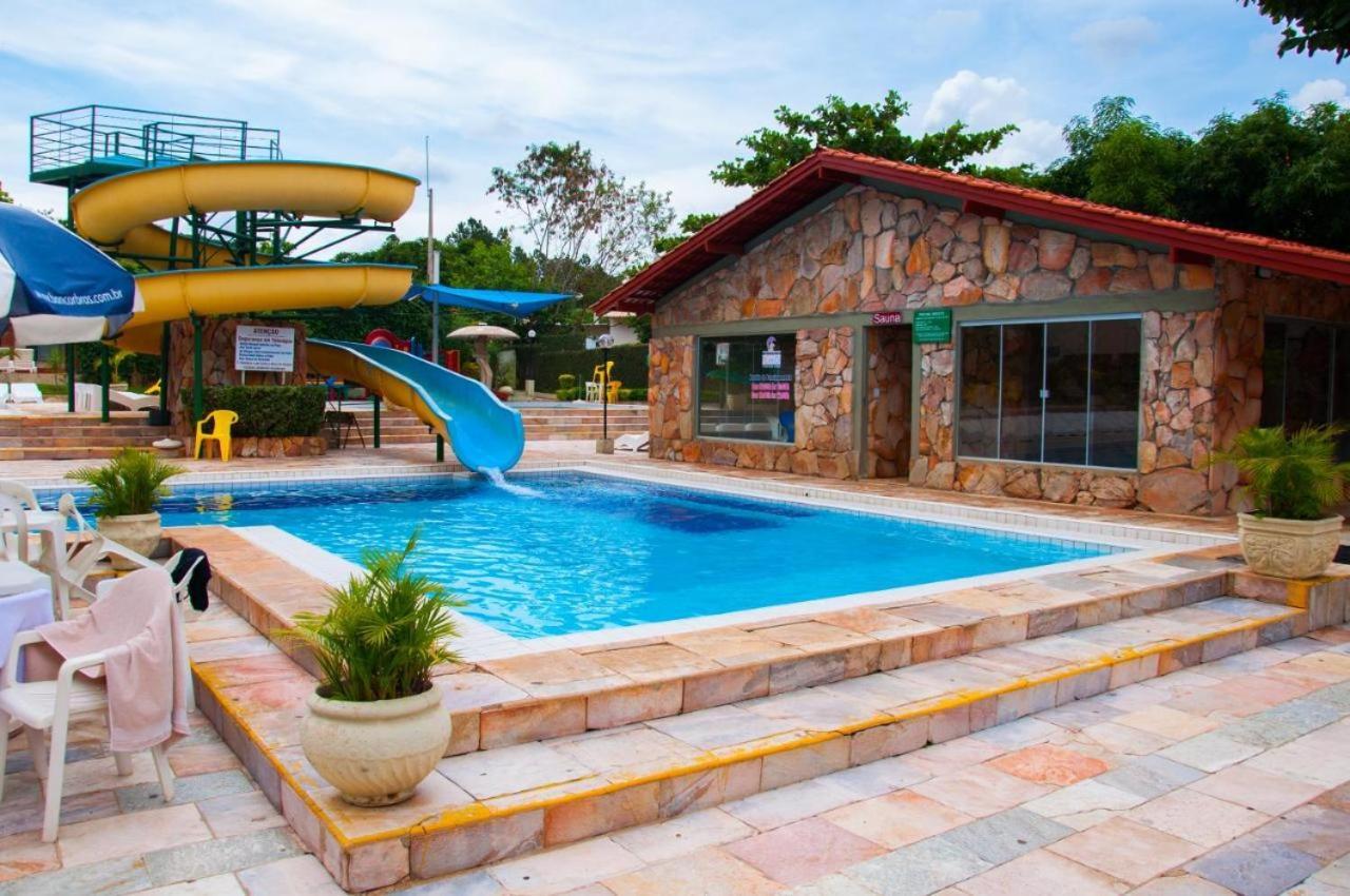 Apartamento Imperio Romano - 2 Quartos, 24Hs Piscina Caldas Novas Bagian luar foto