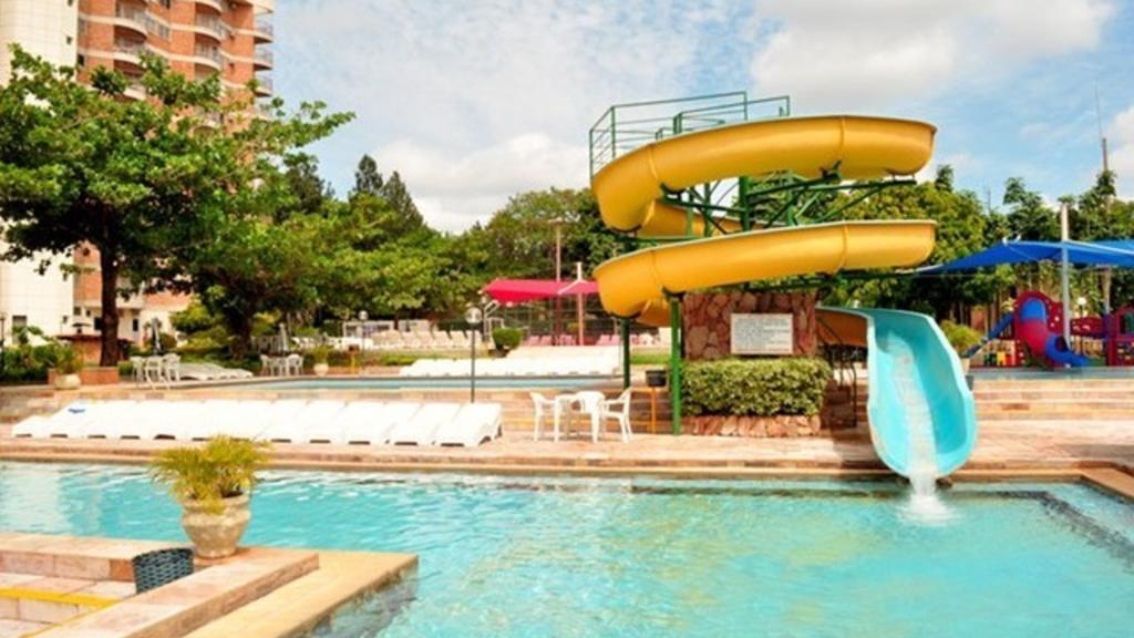 Apartamento Imperio Romano - 2 Quartos, 24Hs Piscina Caldas Novas Bagian luar foto