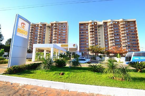 Apartamento Imperio Romano - 2 Quartos, 24Hs Piscina Caldas Novas Bagian luar foto